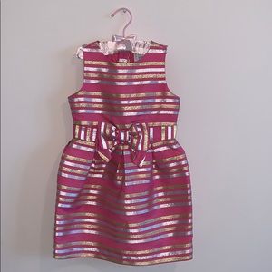 Gymboree Girls Fancy Pink Dress